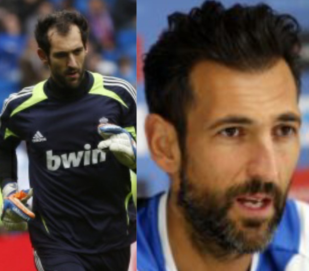 DIEGO LÓPEZ. "SuperLopez", héroe sin capa. Futbolista gallego que juega en el equipo "perico". ¿Casualidad?. Portero tímido, cohibido e introvertido. Bueno, él no lo sabemos, pero su pelo sí. Hizo la pretemporada 2015/2016 con el Besiktas turco. Diego, no engañas a nadie...