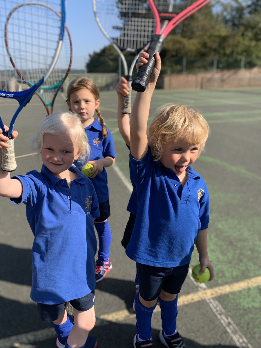 TerringtonHall's tweet photo. A Monday afternoon in Pre Prep. Tennis and biscuit decorating #ItsJustTheStart  #THS https://t.co/ThHWa7CV3t