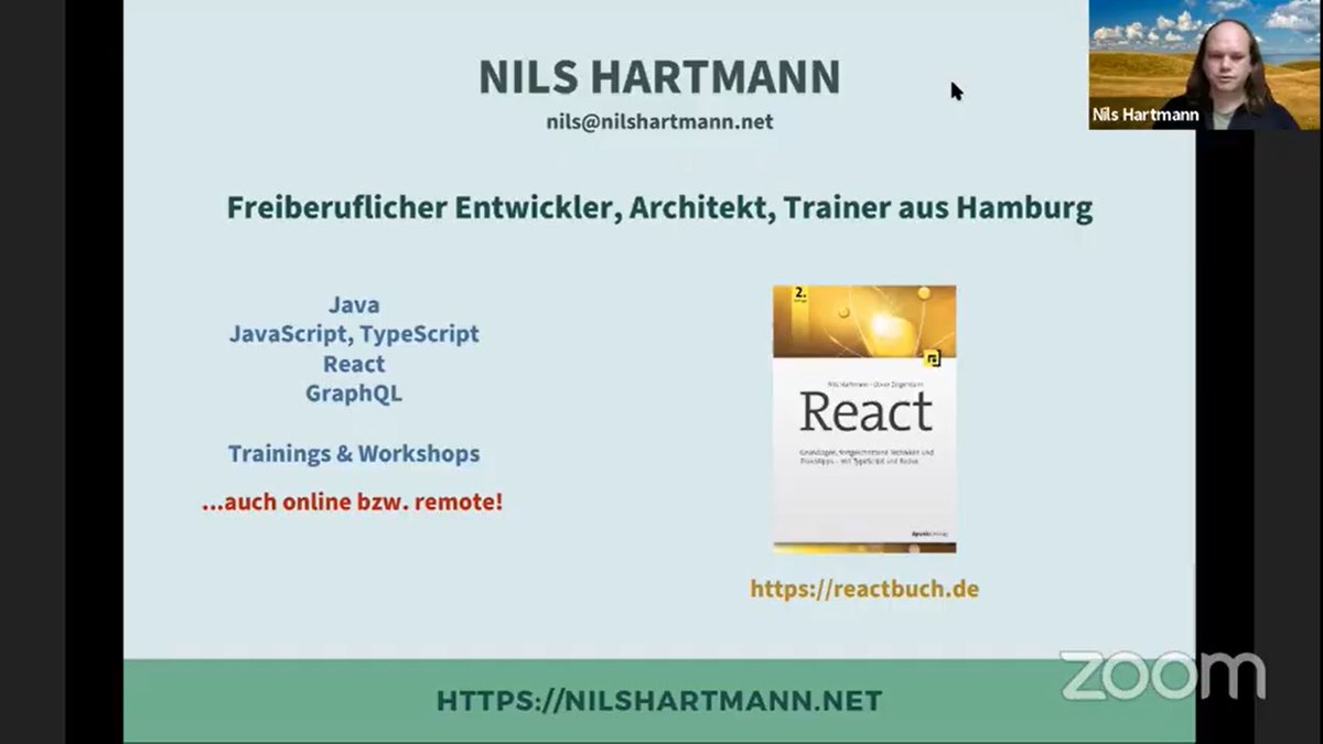 CyberJUG (@cyberjug) on Twitter photo Los geht es bei der #cyberjug! Heute mit <a href="/nilshartmann/">Nils Hartmann 🌻 @nilshartmann@norden.social</a> und GraphQL in Java-Anwendungen. Fragen gerne über YouTube oder Zoom. Nach dem Vortrag lassen wir das Meetup in Zoom ausklingen. Kommt später einfach vorbei. Details unter cyberjug.de/vortrag/graphq… Los geht es bei der #cyberjug! Heute mit <a href="/nilshartmann/">Nils Hartmann 🌻 @nilshartmann@norden.social</a> und GraphQL in Java-Anwendungen. Fragen gerne über YouTube oder Zoom. Nach dem Vortrag lassen wir das Meetup in Zoom ausklingen. Kommt später einfach vorbei. Details unter cyberjug.de/vortrag/graphq…