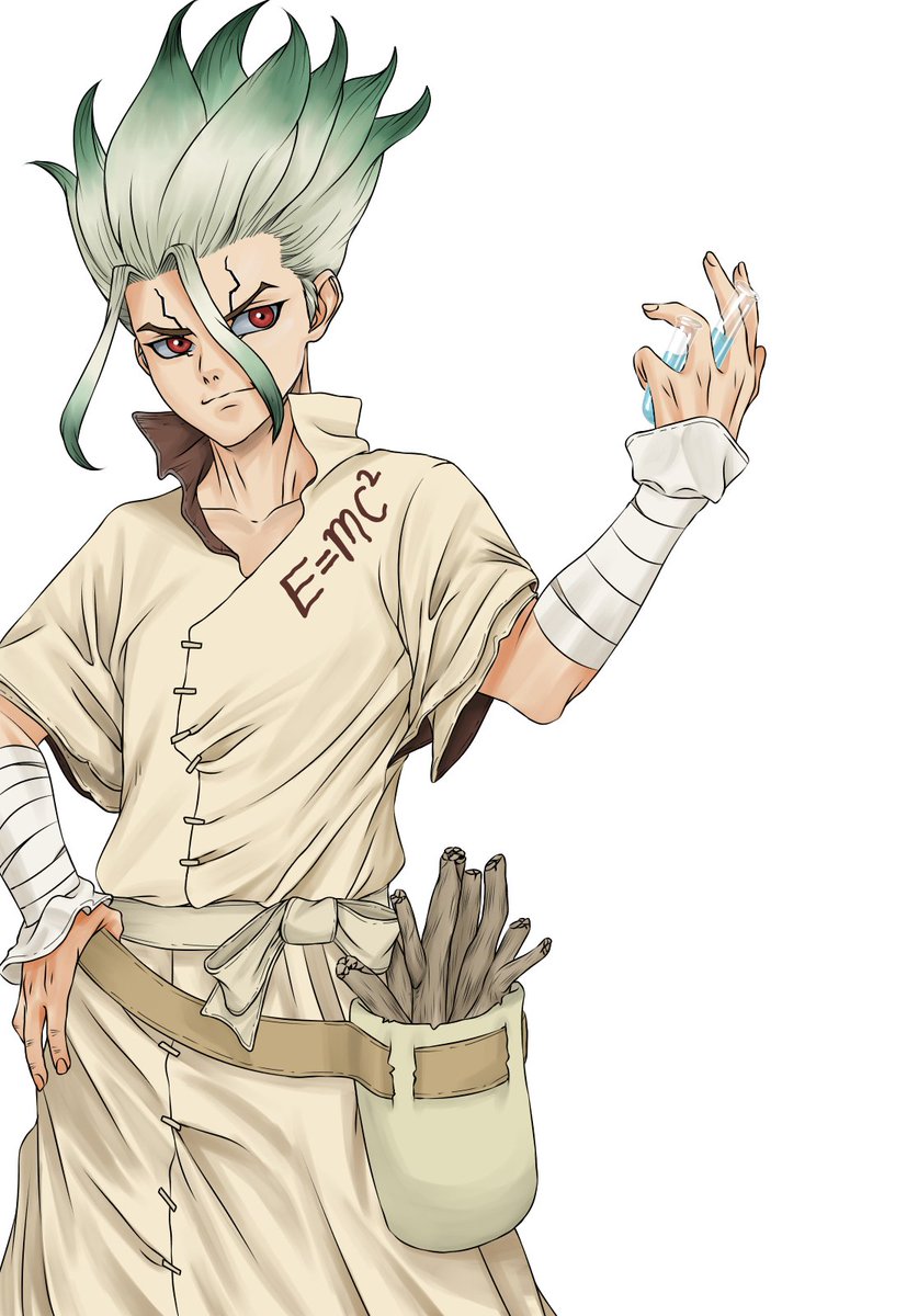 Louis Andrei on X: "My fan art of Senku Ishigami from Dr. Stone. Senku is one of my favorite anime character hope you guys like it ^-^ #senkuishigami #DrSTONE https://t.co/EnjFFo8vxS" / X