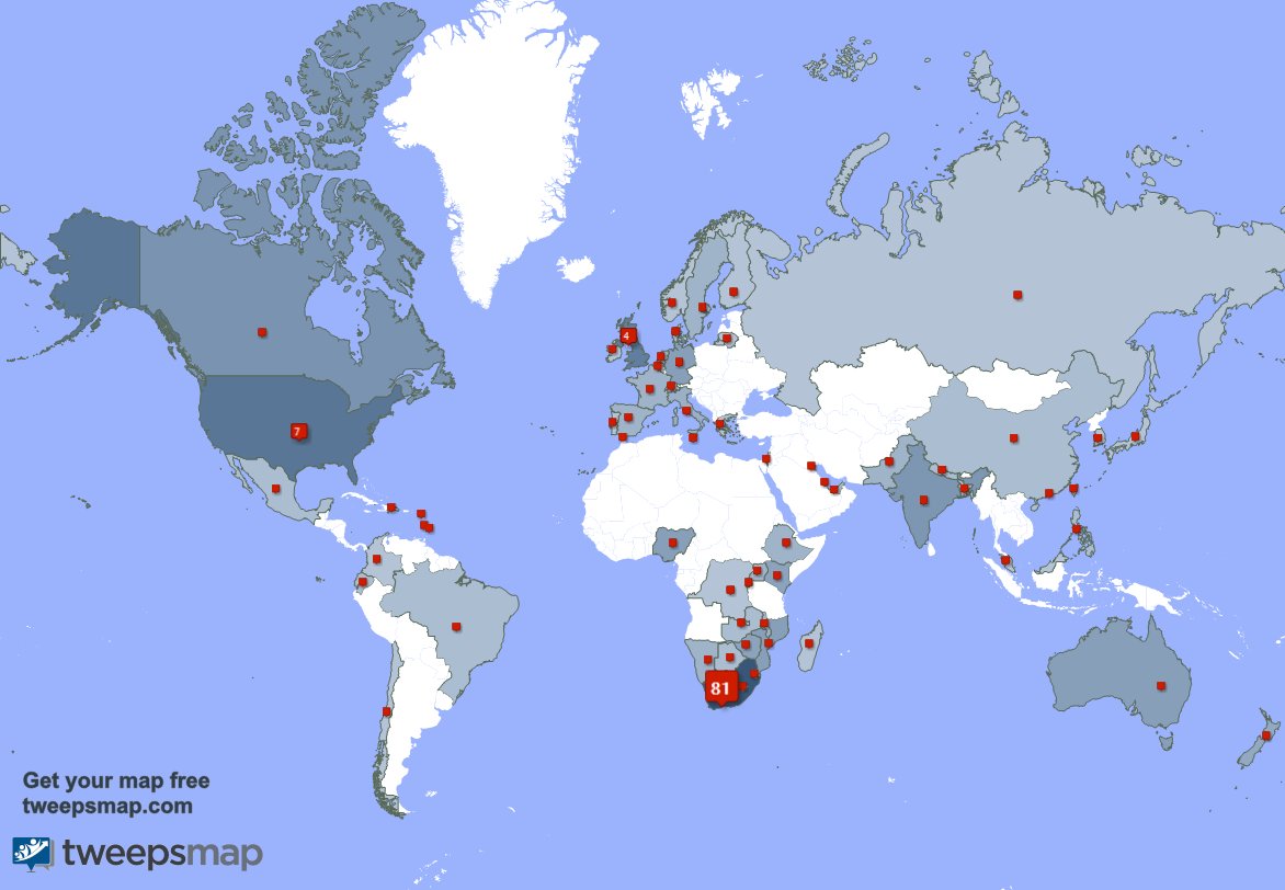 ecostreamoz's tweet photo. I have 2 new followers from South Africa last week. See https://t.co/JFWpAi9Shh https://t.co/mt968dlfBt