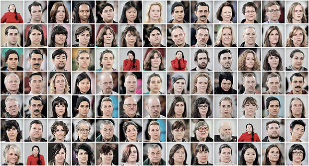 Le photographe italien Marco Anelli a pris des portraits de chaque personne assise en face d'Abramovic, qui ont été publiés sur Flickr  https://www.flickr.com/photos/themuseumofmodernart/sets/72157623741486824/