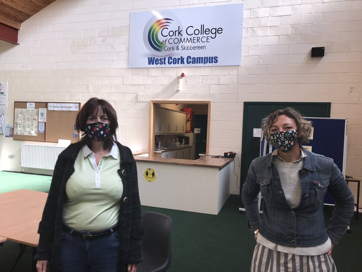 westcorkcampus's tweet image. It was lovely to meet Lisa today, pictured with her teacher Paula, claiming the first Student ID card of the year! Every good luck to all our new students in the year ahead! #growthinlearning