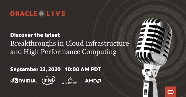 PJSchotsmans's tweet photo. Join @ClayMagouyrk and CEOs from @AMD, @AmpereComputing, @intel, and @nvidia on Sept. 22 to learn about major advances in #HPC: #OracleLive https://t.co/CYhVaSrdyy https://t.co/wRR77XQS0v