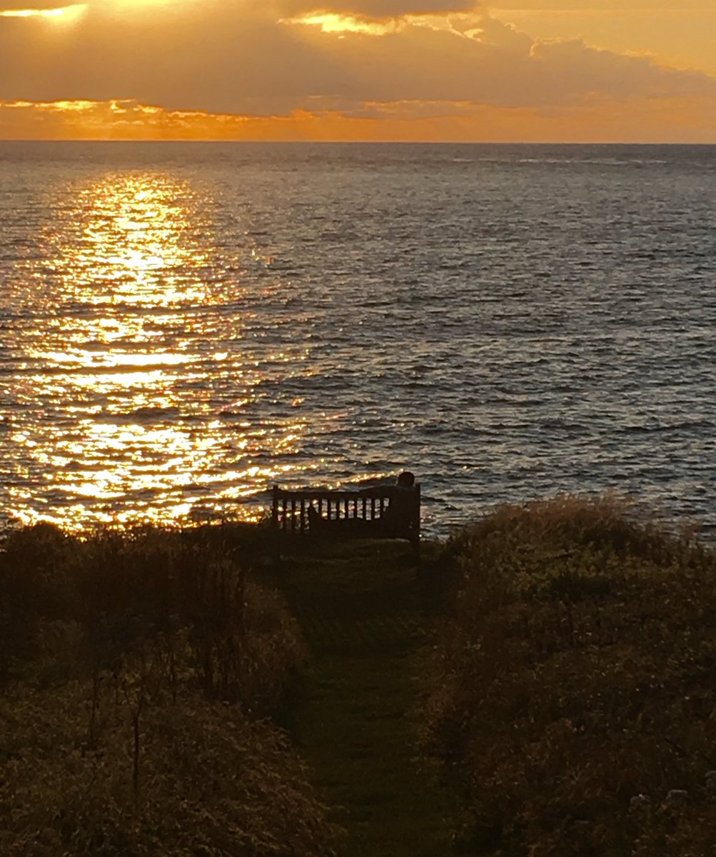 annettedukes67's tweet photo. @MyFaveBench my lovely dad passed away suddenly last month😢I’m struggling to look at photos of him at the moment , but this one is bringing me comfort... a silhouette of him sat on his #favebench  in #woolacombe 💙 https://t.co/HkC0qLcIae