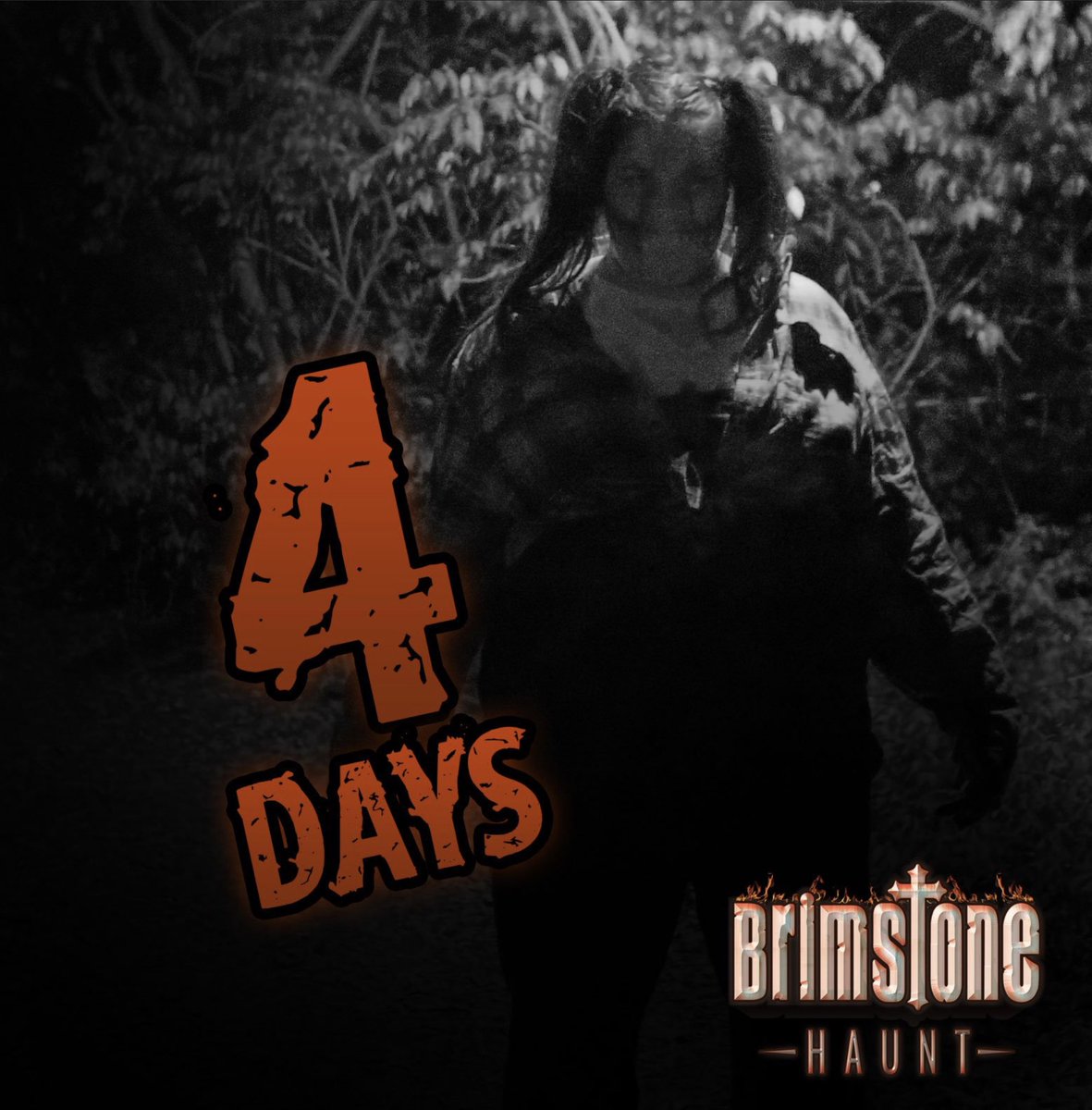 4 days. The old Brimstone farm house was off limits for a reason!l. We warned you.

🎃 Get tickets now brimstonehaunt.com