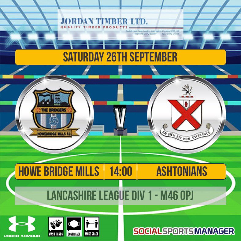 howebridgemills's tweet photo. Our firsts face @AshtoniansFooty in our first home game of the season. The lads look to continue the winning start to the season.
Our seconds travel to @LymmAFC res in a hope to get back to winning ways.
#UTB #6pointsplease https://t.co/GBILqGt7EI