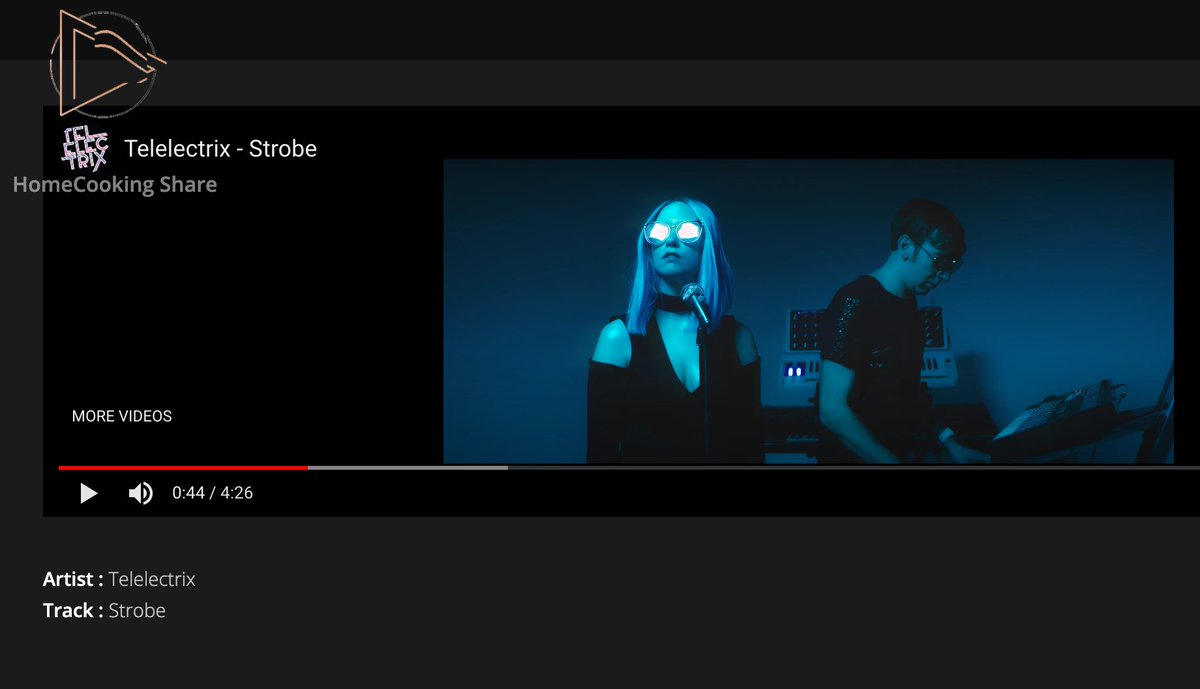 telelectrix's tweet image. Bonjour Paris! French website @HomeCookingSha1 has featured the 'Strobe' video in its Pop/Electro-Pop section. Merci beaucoup.