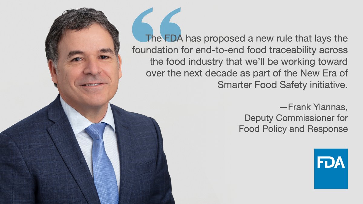 Frank Yiannas tweet media