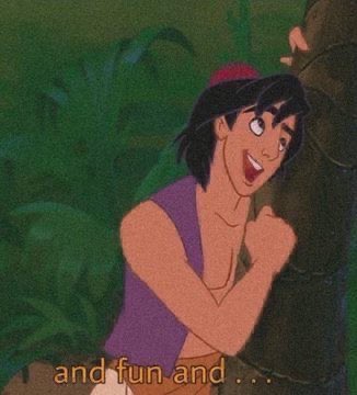 Aladdin talking about  #mishacollins: a thread