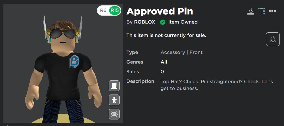 Pin em roblox