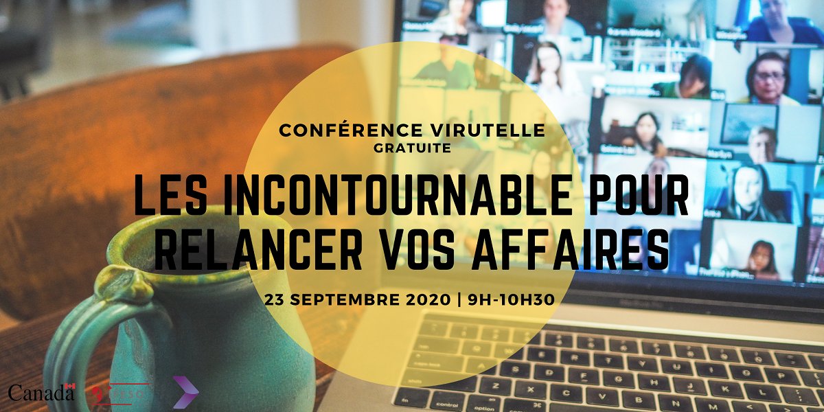 Ce mercredi à 9h00,  le <a href="/WEP_PR/">Programme d'entrepreneuriat féminin P-R</a> ainsi que le programme IFESO/SOWIE offre une conférence virtuelle gratuite de 90 min. avec le conférencier Guy Bourgeois. 

Conférence Zoom avec plusieurs sujets pour #entrepreneurs 

eventbrite.ca/.../billets-le…...

Les places sont limitées!