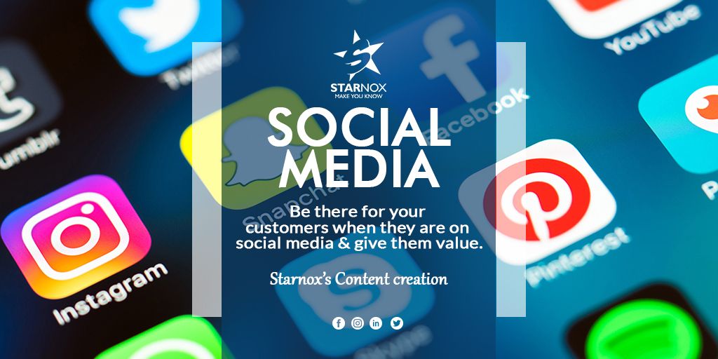 Starnox1's tweet photo. Social Media plays key role when it comes to your brand awareness. Every Social Media platform has its own specification and features, which help you reach your targeted customer, hence lessens the hassle!

#starnox #socialmediamarknadsföring #marknadsföring #socialamedia https://t.co/UsK9htCadR