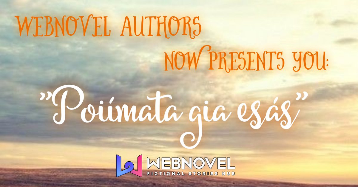 AuthorsWebnovel's tweet photo. Some of us are struggling in our own obstacles that we face to the point that our mental health can't handle it. So please do remember that someone loved you!
Webnovel Authors now presents you:
Poiímata gia esás
(Poems for you)
##SUICIDEPREVENTION #YouAreLoved @AuthorsWebnovel https://t.co/s1tNuu7dNF