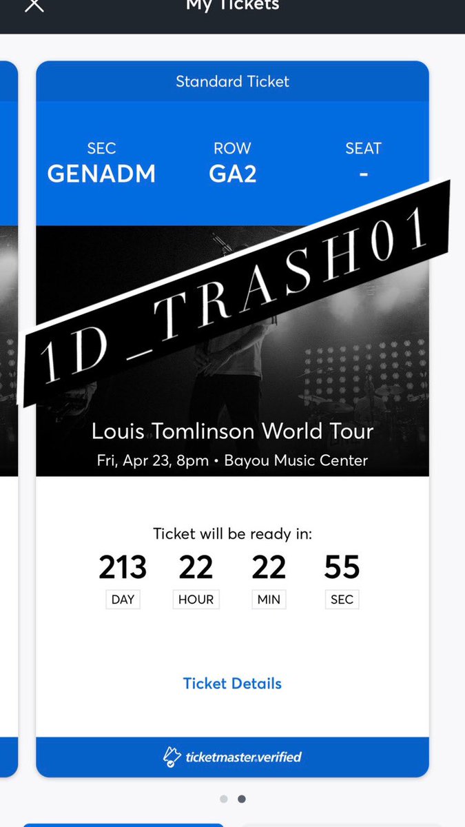 LTWTtickets's tweet photo. SELLING HOUSTON — @1D_trash01 is selling (2) GA tickets for Louis’ Houston show for $70 each! https://t.co/cDGo03Ty9L