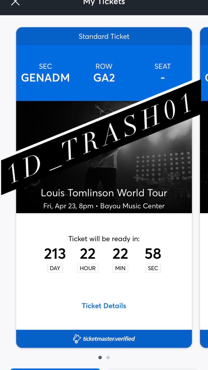 LTWTtickets's tweet photo. SELLING HOUSTON — @1D_trash01 is selling (2) GA tickets for Louis’ Houston show for $70 each! https://t.co/cDGo03Ty9L
