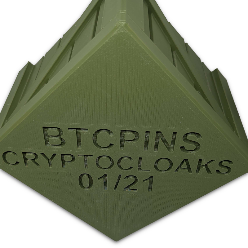 BtcPins's tweet photo. 🚨🚨🚨Grenade Pin Set &amp; Crate🚨🚨🚨

This 5-pin set comes in a 3D printed ammo crate made by @CryptoCloaks! Only 21 of these crates are available &amp; are individually numbered. $85 USD includes shipping worldwide.

https://t.co/WXPS6qOLbx

Pull Pin &amp; Stack Sats!! https://t.co/8O1GymvyNW