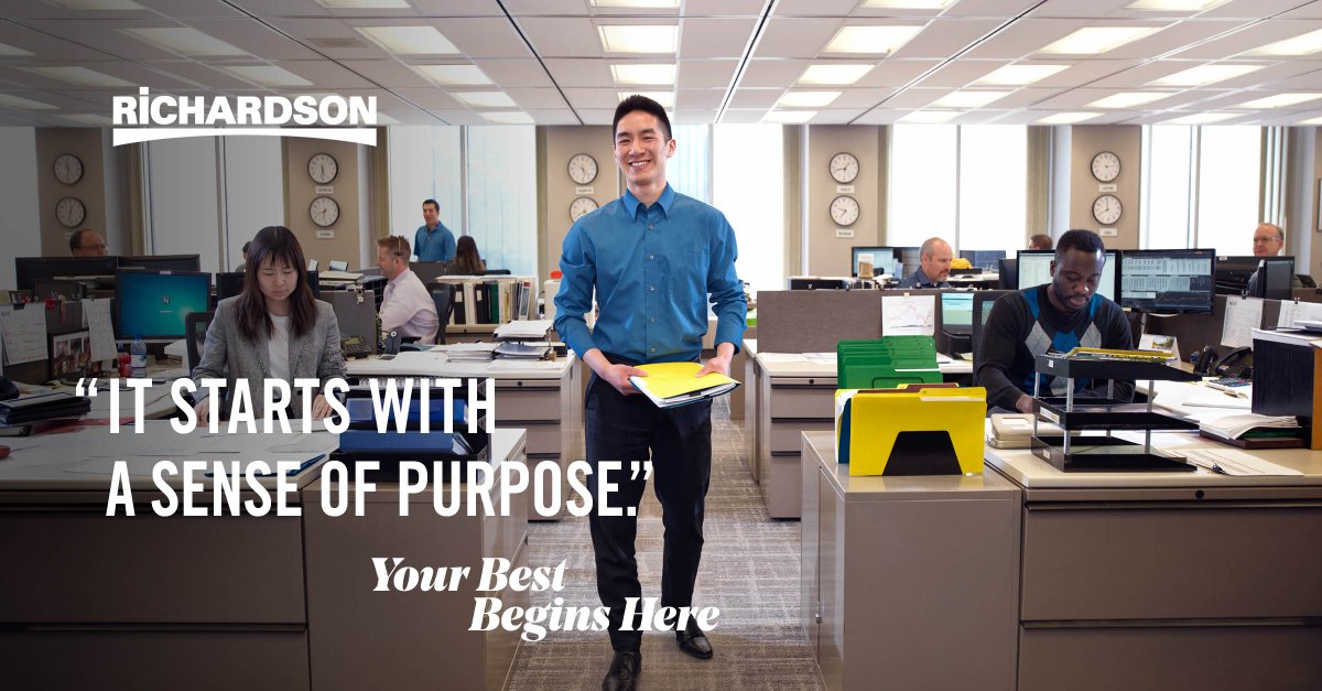 Supply chain experience got Taro his start at Richardson and he’s been moving forward ever since. Learn more about an exciting career with @richardsoninternational - richardson.ca/careers