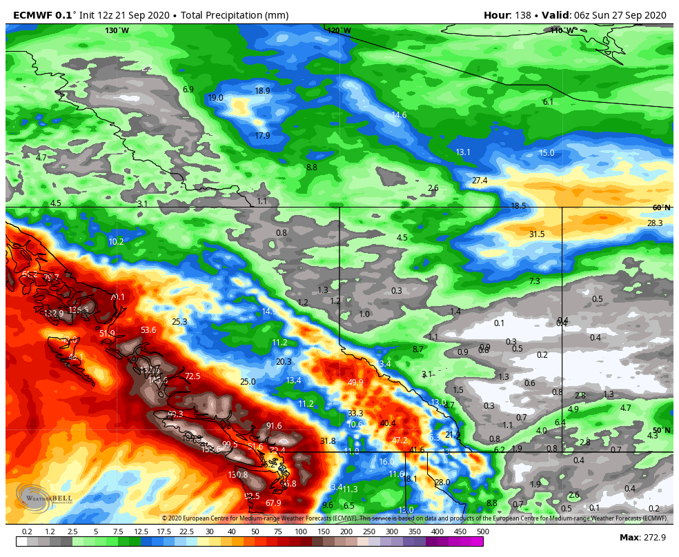 meteo_matt's tweet photo. Dig out the rubber boots, batten the hatches, <insert heavy rain quote here>
Rather robust #AtmosphericRiver en route to Coastal BC. for Tues night-Fri AM. Should be a strong #BCstorm
Negatively tilted trough = strong SE winds to #HaidaGwaii & East #VanIsl https://t.co/2S8gDyMbhf