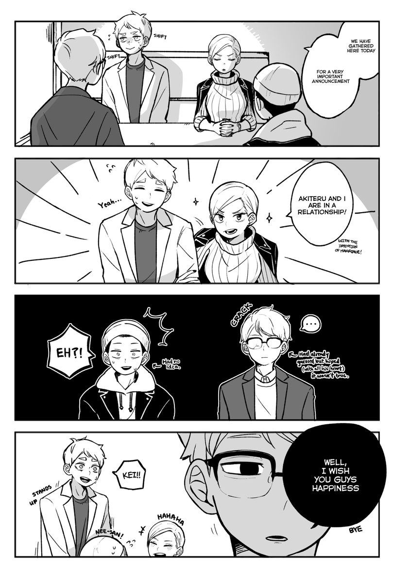 If Akiteru and Saeko were together and had to meet the in-laws
#haikyuu 