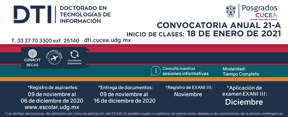 itphd's tweet image. Iniciamos con la próxima convocatoria 2021 A
