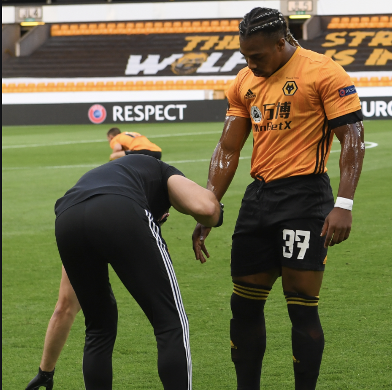 paddypower's tweet photo. It was a great day when I learned that Adama Traore oils up his arms so defenders can't get a hold of them. https://t.co/4EuKzxRYoC