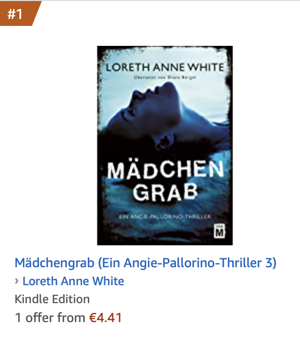 Hee_bee_gee's tweet photo. When you return from a trip to find all three books in your German Kindle series have orange #1 ribbons, and one is back in the top 100 in German store at #75, and one is yet to be released in December. THANK YOU Germany ❤ #goAngie! https://t.co/Z173HhbBKh