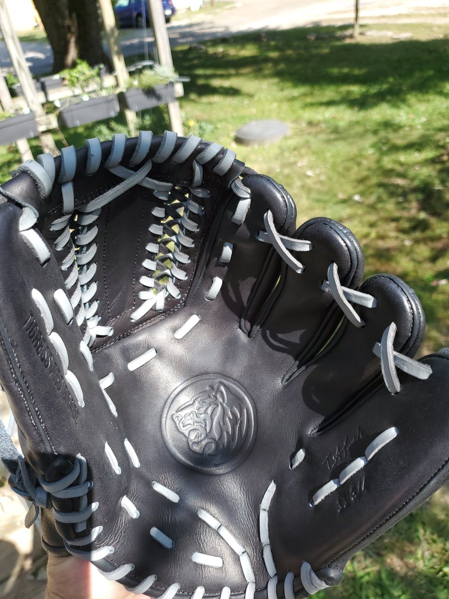 AaAlvelo's tweet photo. I just received my custom Taran Alvelo Signature Series glove from @TigressGloves. The quality of this glove absolutely impeccable. Check out Tigress Gloves website and the Taran Alvelo Signature Series on the glove builder. #tigressgloves #fastpitch #ohiofastpitch https://t.co/ScvX2siowG