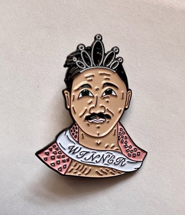 EFFYlives's tweet photo. You'll get the award and membership card as well as a signed 8x10 from @Brainbuster__ , the suction cup hygiene EFFY toothbrush, The EFFY condom, and the enamel pin designed by @kevinxku https://t.co/O6178V4r2U