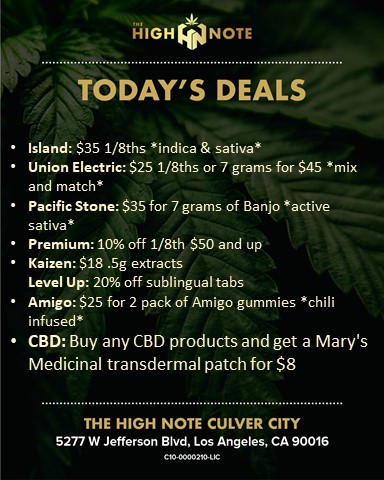 TheHighNoteCA's tweet photo. Monday's #deals are here! Stop in and stock up!
@findisland #unionelectric @thepacificstone #kaizenextracts #LevelsProtabs @Amigocannabis @marysmedicinals and more!

We're open today 10am - 10pm! https://t.co/jDBhxHt2IG