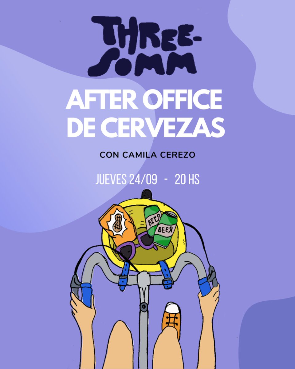 Three_Somm's tweet photo. Hold My BEER 🍺

Nos vamos de After Office con la genia de @cerezapawlak y queremos que ustedes vengan con nosotras 😌

Te contamos todo acá: 
https://t.co/4mzJhzawmZ

https://t.co/ZfXjJEa54l:
- Ricas cervezas
- Buena charla

No te lo pierdas! 🍻 https://t.co/Ea8TanQdTO