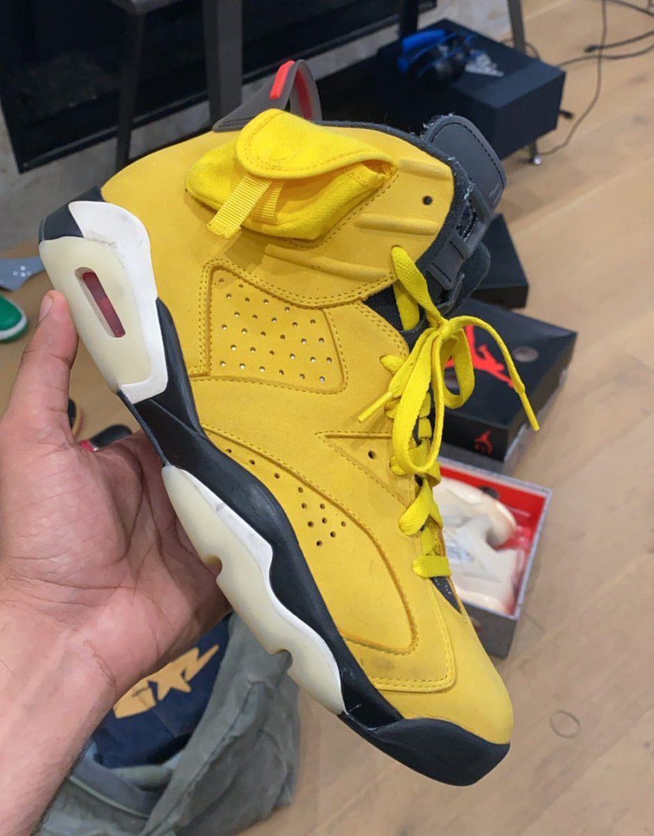 travis scott 6 yellow
