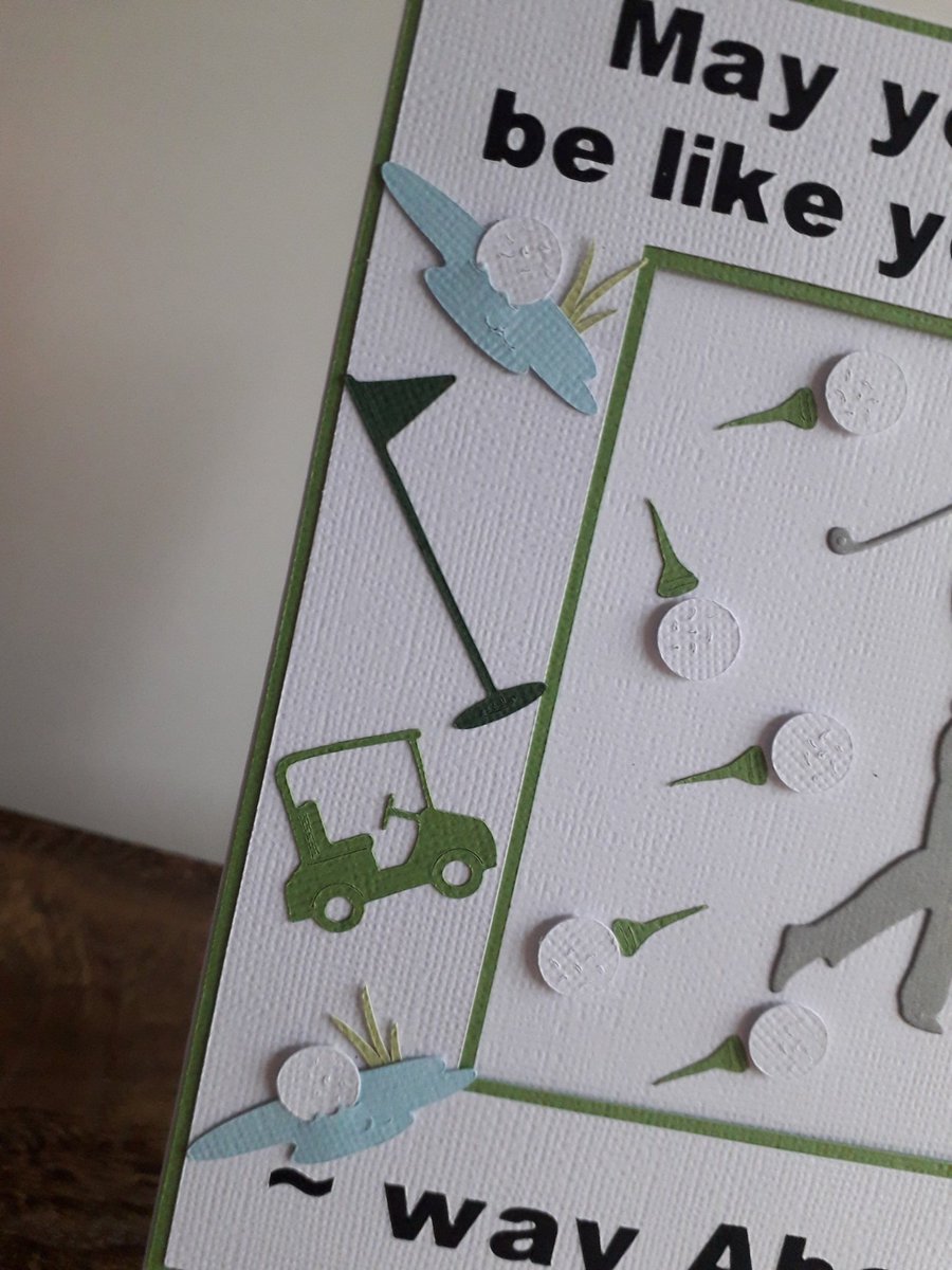 cardsbychrissie's tweet photo. Special birthday wishes to our close friend Roger, loves his golf but has a nickname aqua man - as his golf balls notoriously end up in the water.
#birthday
#handcrafted
#diecutting
#golf
#abovepar
@officialcricut
@CricutUK
@Hobbycraft_WAT https://t.co/PNbbjtwU9l