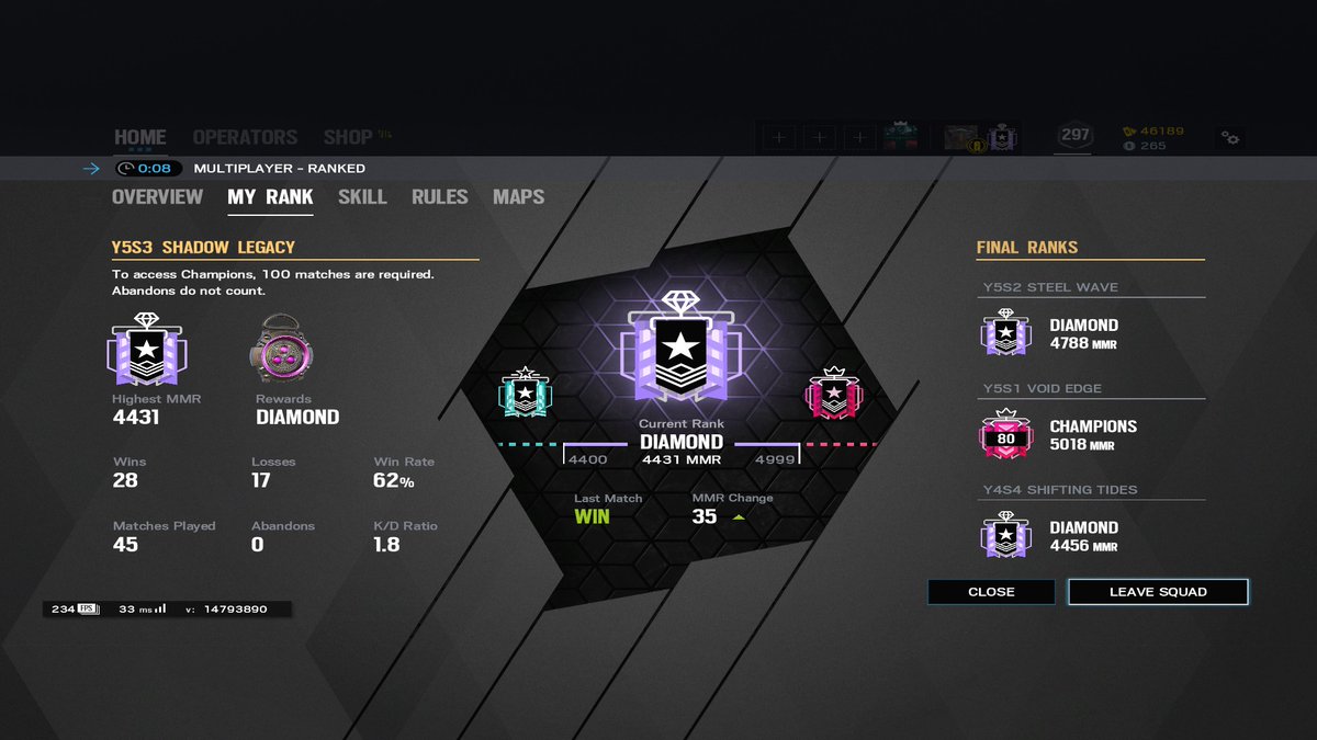 The legendary duo is back /w <a href="/Verines_R6/">Verines</a>