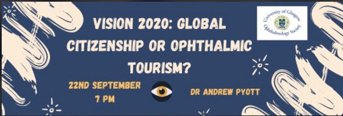 Glasgow Uni Ophthalmology Society tweet media