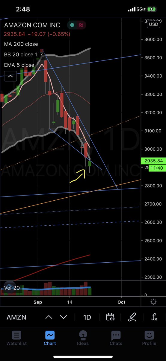 MMeatloaf7's tweet image. $amzn daily

I see you 👀 #falsebreakout