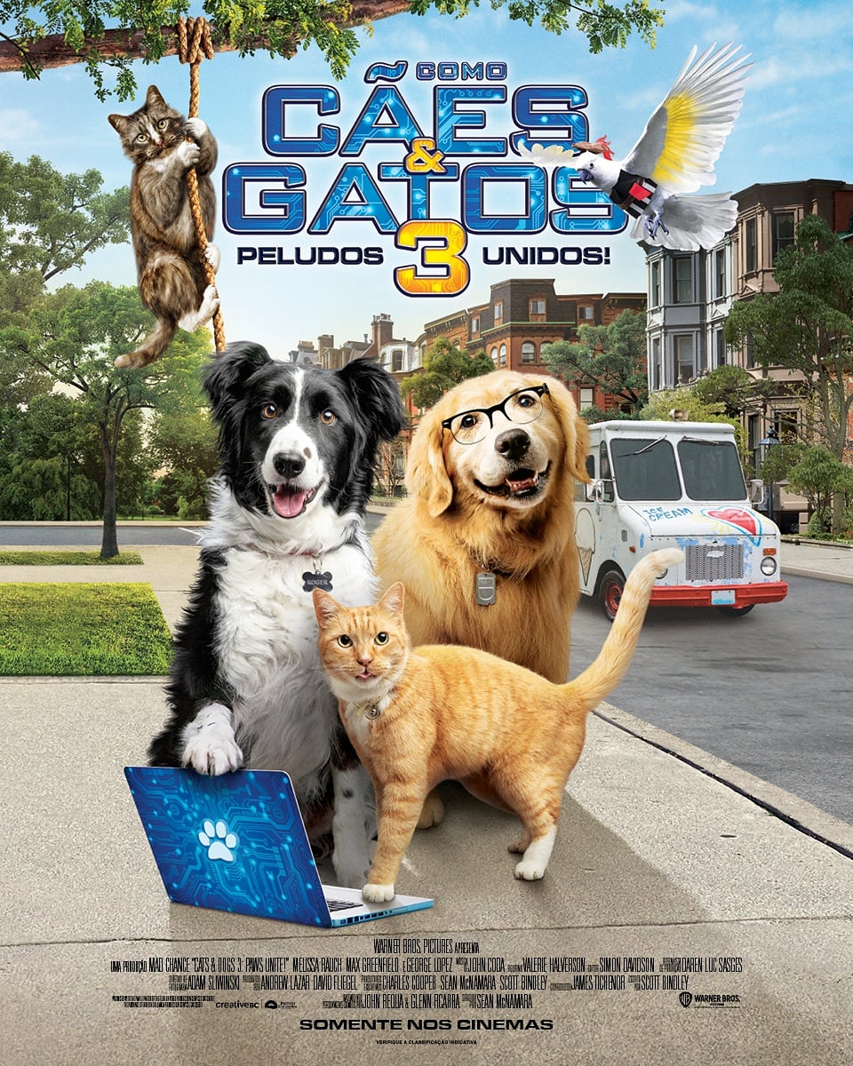 Como Cães e Gatos 3 será lançado nos cinemas nacionais; confira cartaz e trailer | Arroba Nerd