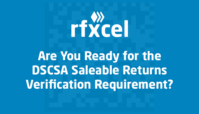 rfxcel's tweet photo. Are you ready for the #DSCSA Saleable Returns Verification Requirement? Read here to get the facts, and find out if you are ready: https://t.co/8WDwoTcdqX
#VRS #usdscsa #digitalsupplychain #supplychaintraceability https://t.co/PzfdV0jST7