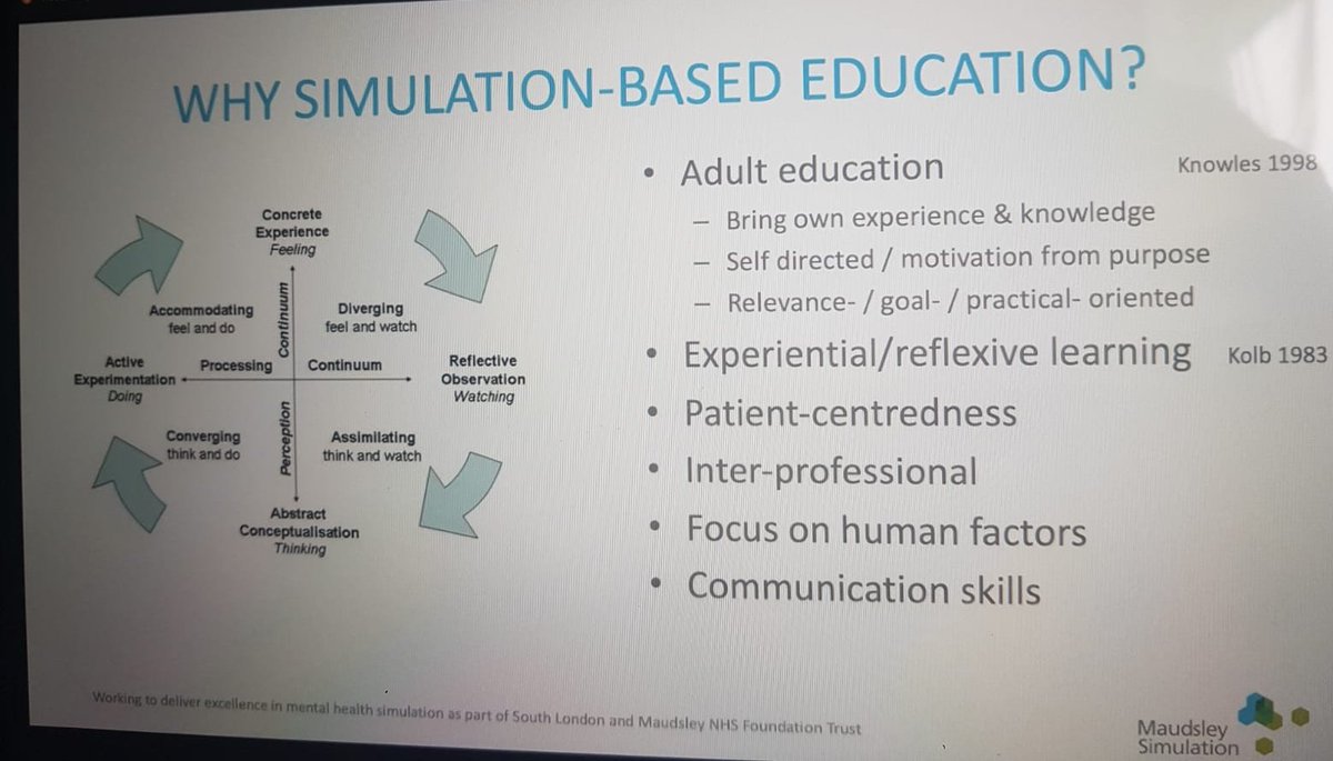 It was a great day at the Mental health simulation toolkit training #informative #inspiring <a href="/MaudsleySim/">Maudsley Simulation</a> <a href="/m_adekunle22/">Moriam</a> <a href="/pkwes19/">kwesi otchere</a>