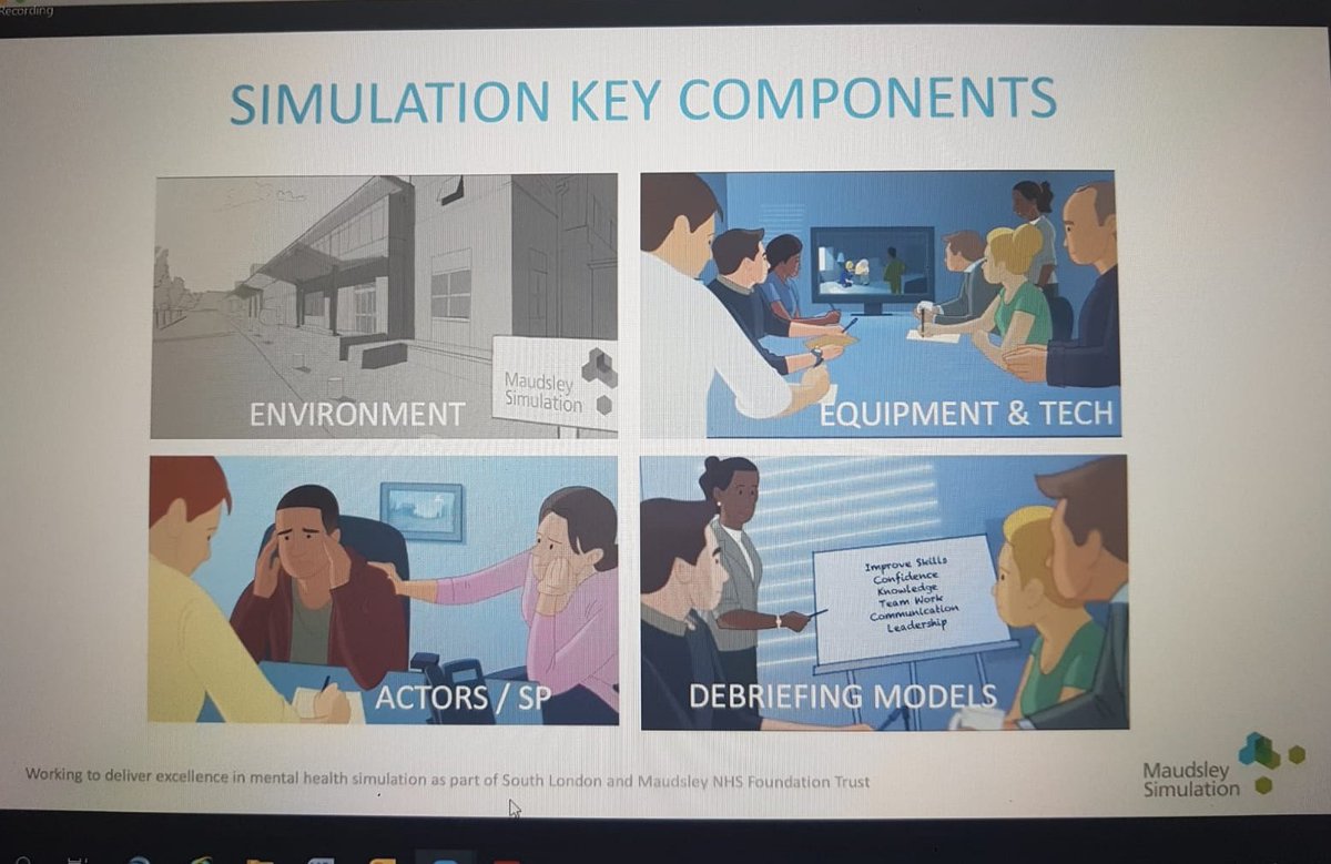 KezaBB's tweet photo. It was a great day at the Mental health simulation toolkit training #informative #inspiring @MaudsleySim @m_adekunle22 @pkwes19 https://t.co/hRQAPJ6Luu