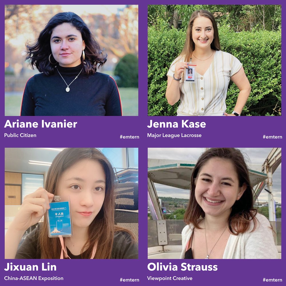 ECCareerDev's tweet image. Discover stories of Emerson College intern success by following the #emtern hashtag. Share your own story by sending your name, the title of your internship, and a headshot to careers@emerson.edu 🦁💼
