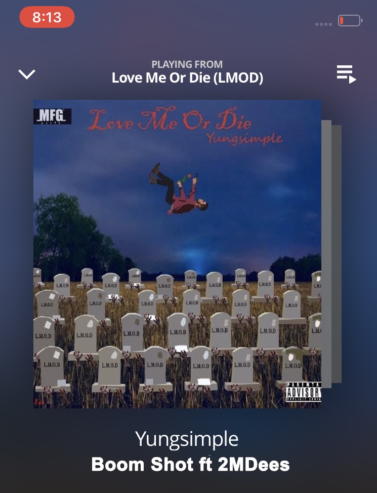 2MDeesOFFicial's tweet photo. #Nowplaying 

Boom Shot by @Yungsimple  feat. @2MDeesOFFicial  via @audiomack https://t.co/2pyCQlLrUK https://t.co/6q4CNioXJz