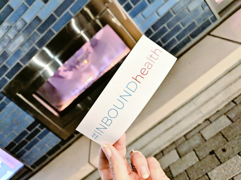 cbethcooper's tweet photo. Aw, I found this pic in the archives -- from 2018, the first year we had an #InboundHealth meetup at #Inbound
#Inbound2020 #healthcaremarketing https://t.co/tAOnMr0oIl