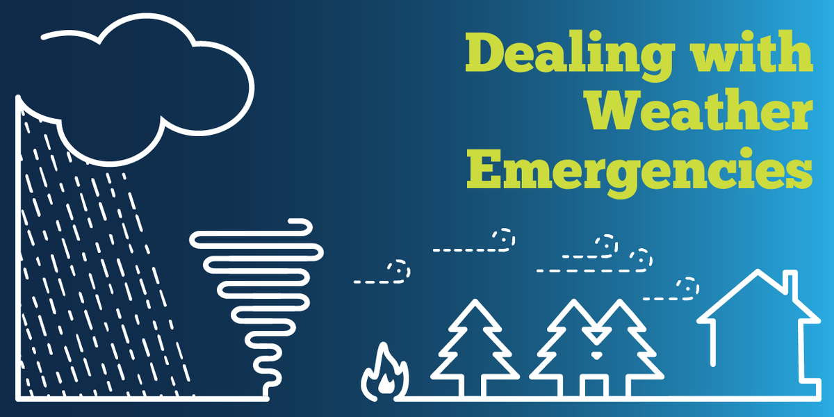 FTC's tweet image. Tips to help you prepare for — and recover from — natural disasters: go.usa.gov/xGPzd #HurricaneSeason #hurricane #WeatherTips #NaturalDisaster #wildfires #deracho