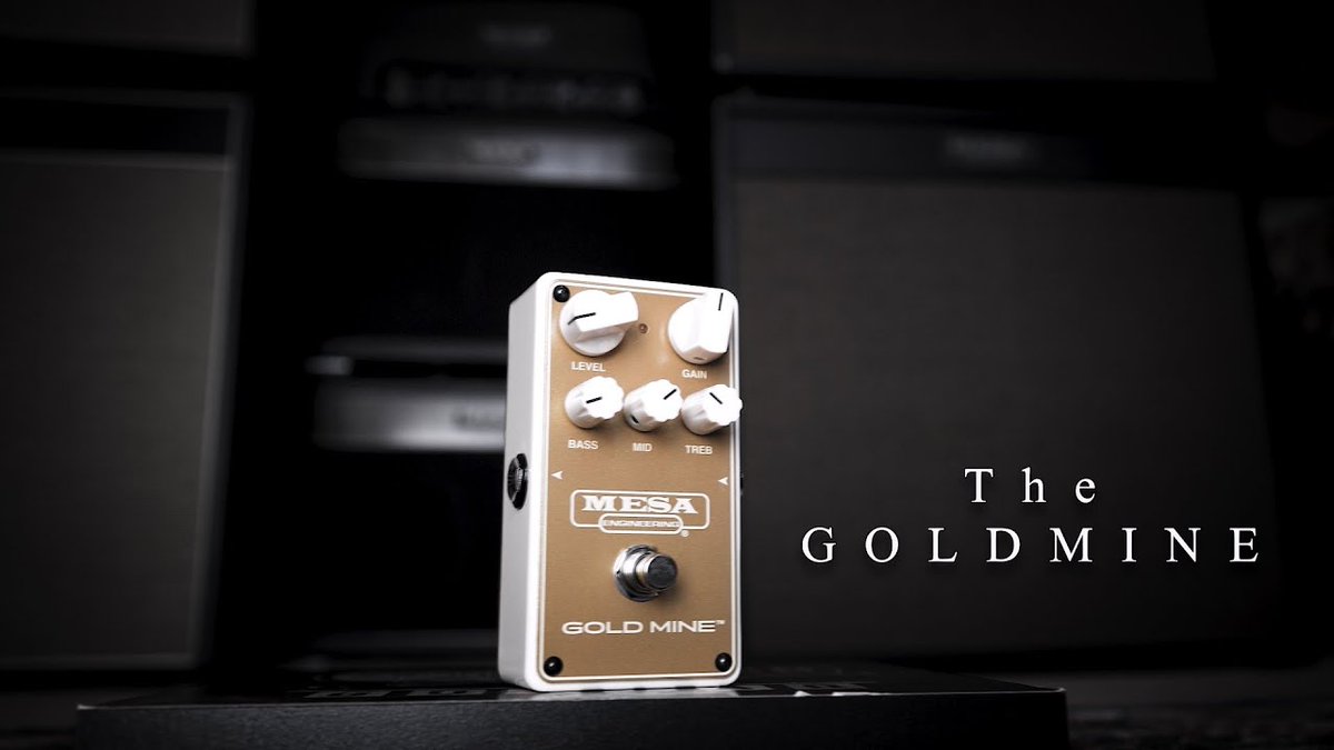 MesaBoogie's tweet photo. We're mining tones with Quinten Hope in this demo of our new Gold Mine drive pedal. Thanks, Q for another superb look at using our pedals to broaden your tonal palette.
https://t.co/YgJbTN05iB

#MesaArtist @qhope  #QuintenHope
#MesaBoogie #GoldMine #Fillmore100 https://t.co/Hv1JhUqkM8