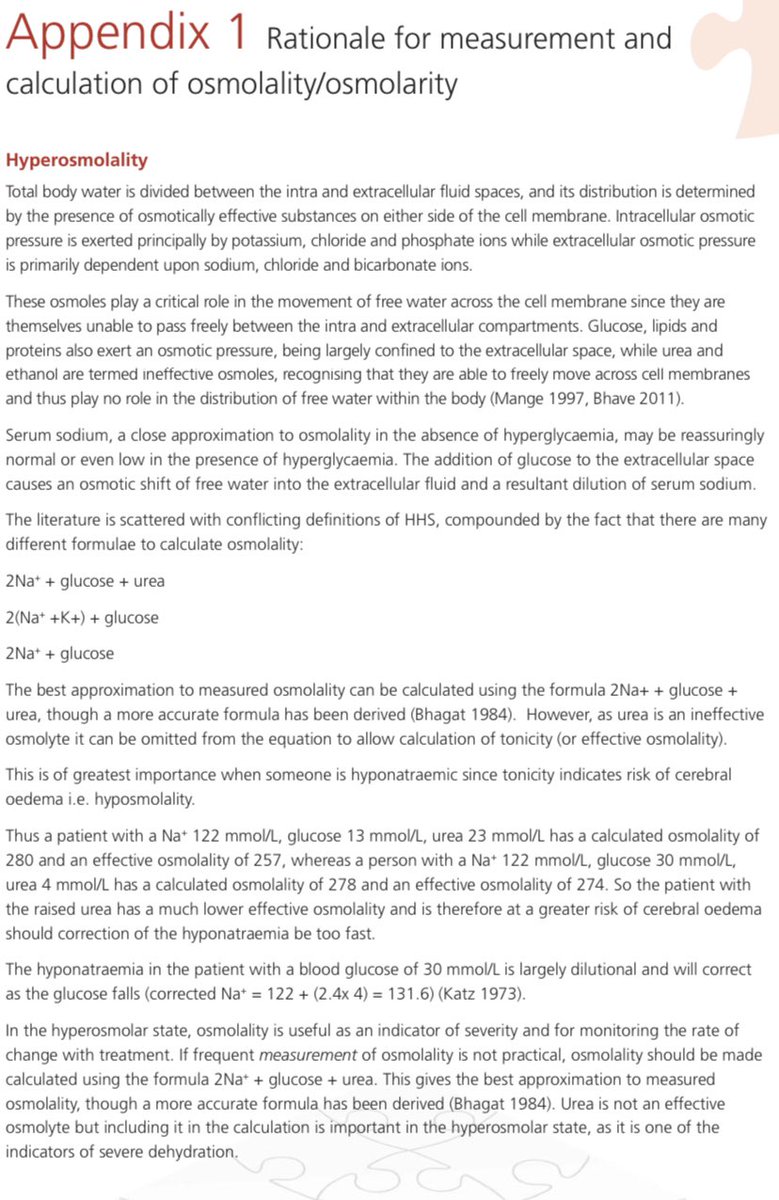 7/“So why include urea in the calculation?”They justify inclusion by saying urea is an “indicator of severe dehydration”.So they think it’s worth having a marker of disease severity in the formula, & in patients with normal baseline urea who look dry & sick, that’s fine.