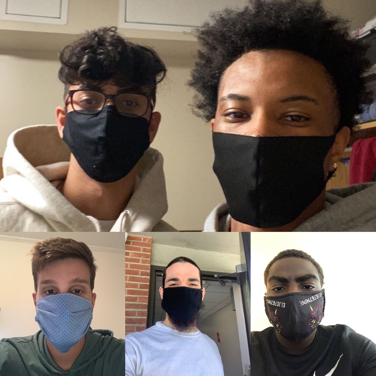 PlattsburghMBB's tweet photo. Beginning the week on a high note with another #MaskUpMonday! Another round of Covid testing came back Friday with 0 positive results. Keep up the great work Cardinals! We’re getting closer!
#MaskUp
#CardinalPledge
#CardinalCountry https://t.co/JH4my1znmr