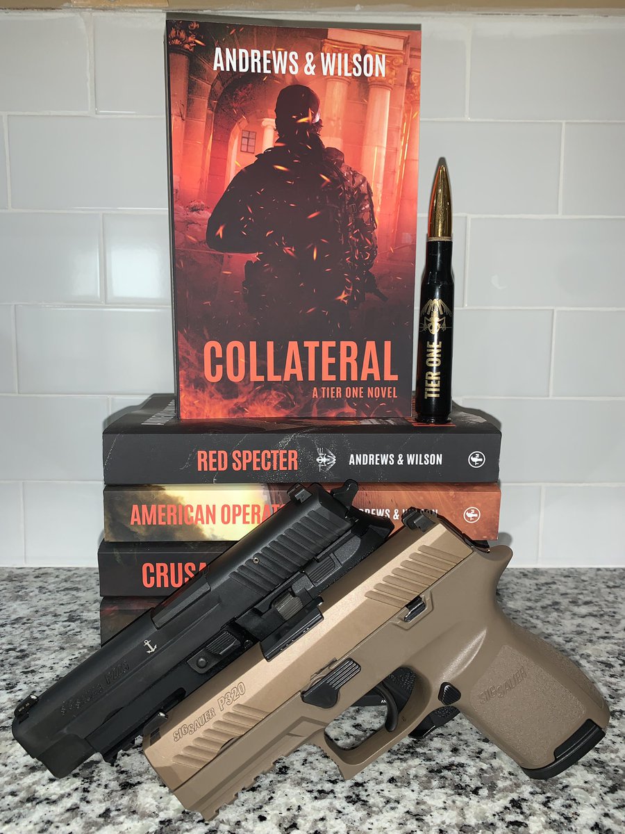MllrChris's tweet photo. Two of my favorite @sigsauerinc pieces, the only one I own!! #P320c #P226 and the newest release from @BAndrewsJWilson and their latest #Collateral #JohnDempsey #TierOne series #SIGTierOne #RedSpecter #CrusaderOne #AmericanOperator #WarShadows https://t.co/UibRiVRkIk