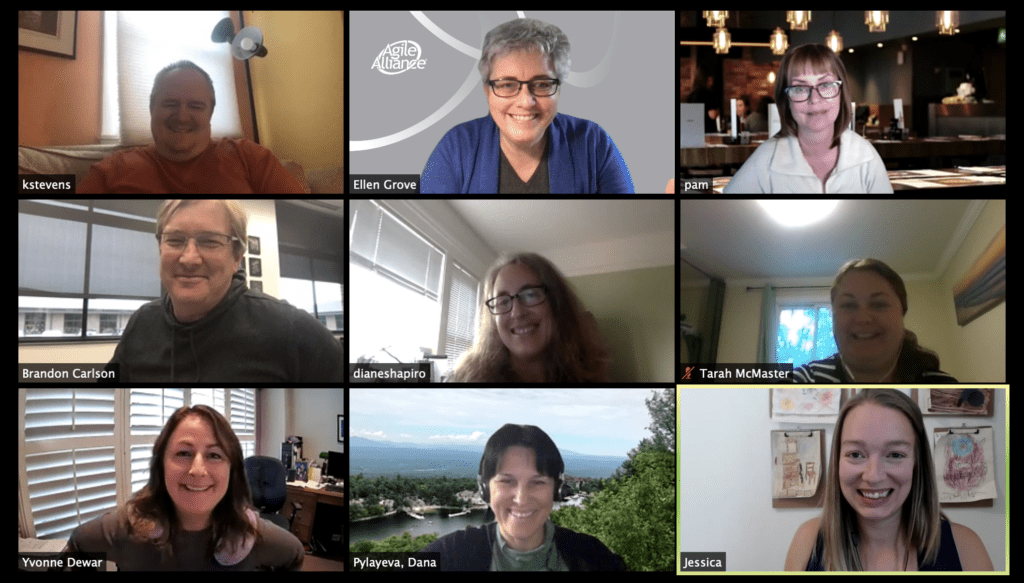 Planning for #Agile2021 is underway! Agile 2021 marks the 20th anniversary of #AgileAlliance, and we’re hoping to make it an extra-special gathering. Meet the program team and learn more about our plans: bit.ly/3mCpseF #Agile <a href="/bcarlso/">Brandon Carlson</a> <a href="/DanaPylayeva/">Dana Pylayeva</a> @kevdog <a href="/eegrove/">Ellen Grove</a>