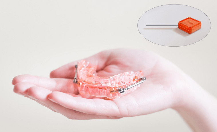 SleepReview's tweet photo. The PDAC-approved @RespireMedical Pink AT and Respire Pink EF AT have a new hinge, including a new titration key, that is designed for precise adjustments https://t.co/kocUsJtSY1 https://t.co/Tlxp4PViAV